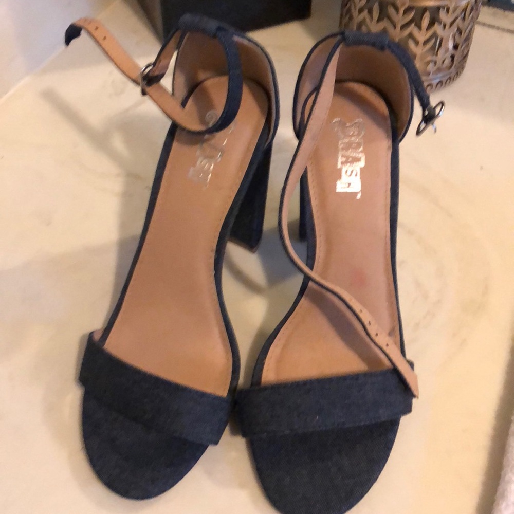 Jean heels